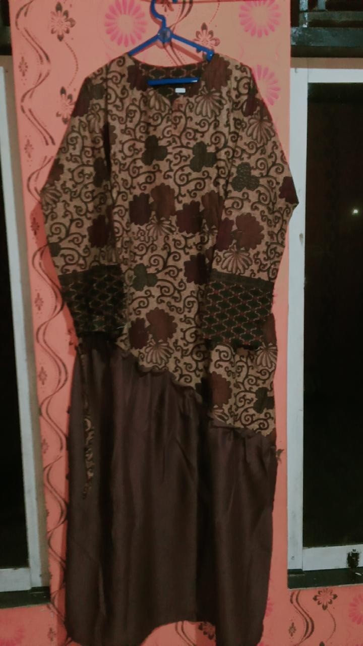 Gamis Batik Modern, Manggar, Padi, Sekar, Cantik, Kubis, Kipas, Bunga