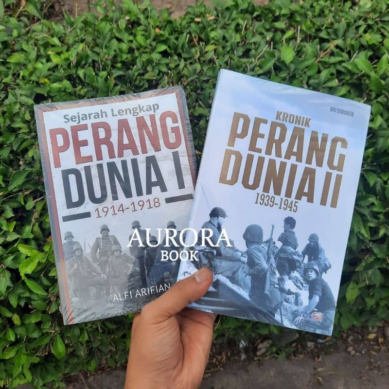 PAKET PERANG DUNIA I & II - PAKET BUKU SEJARAH PERANG DUNIA 1 & 2 - KRONIK PERANG DUNIA I - PERANG DUNIA II - ORIGINAL-1