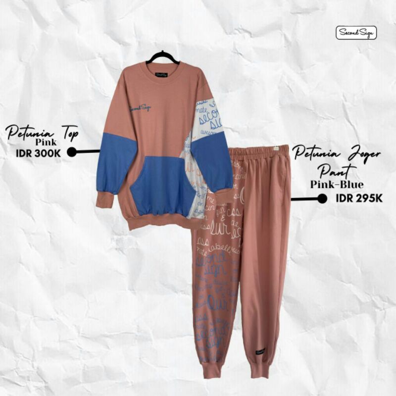 Petunia Top Joger by Second Sign