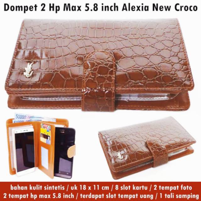 Dompet  Crocodile / dompet hp / dompet wanita