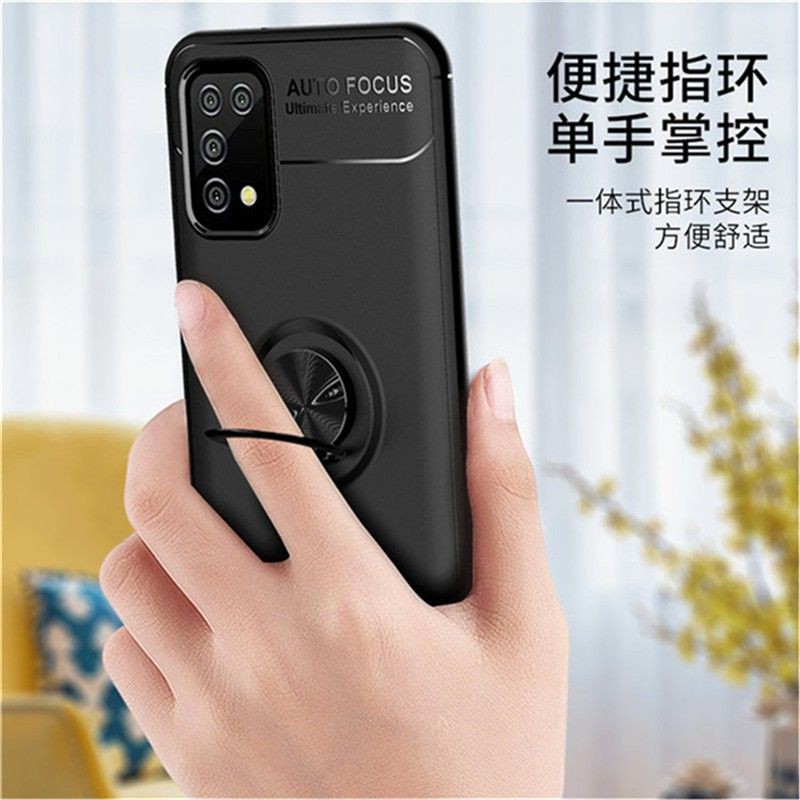 Case Autofocus Magnetic invisible iring For Samsung Galaxy A02s &amp; M02s FULL Back Cover