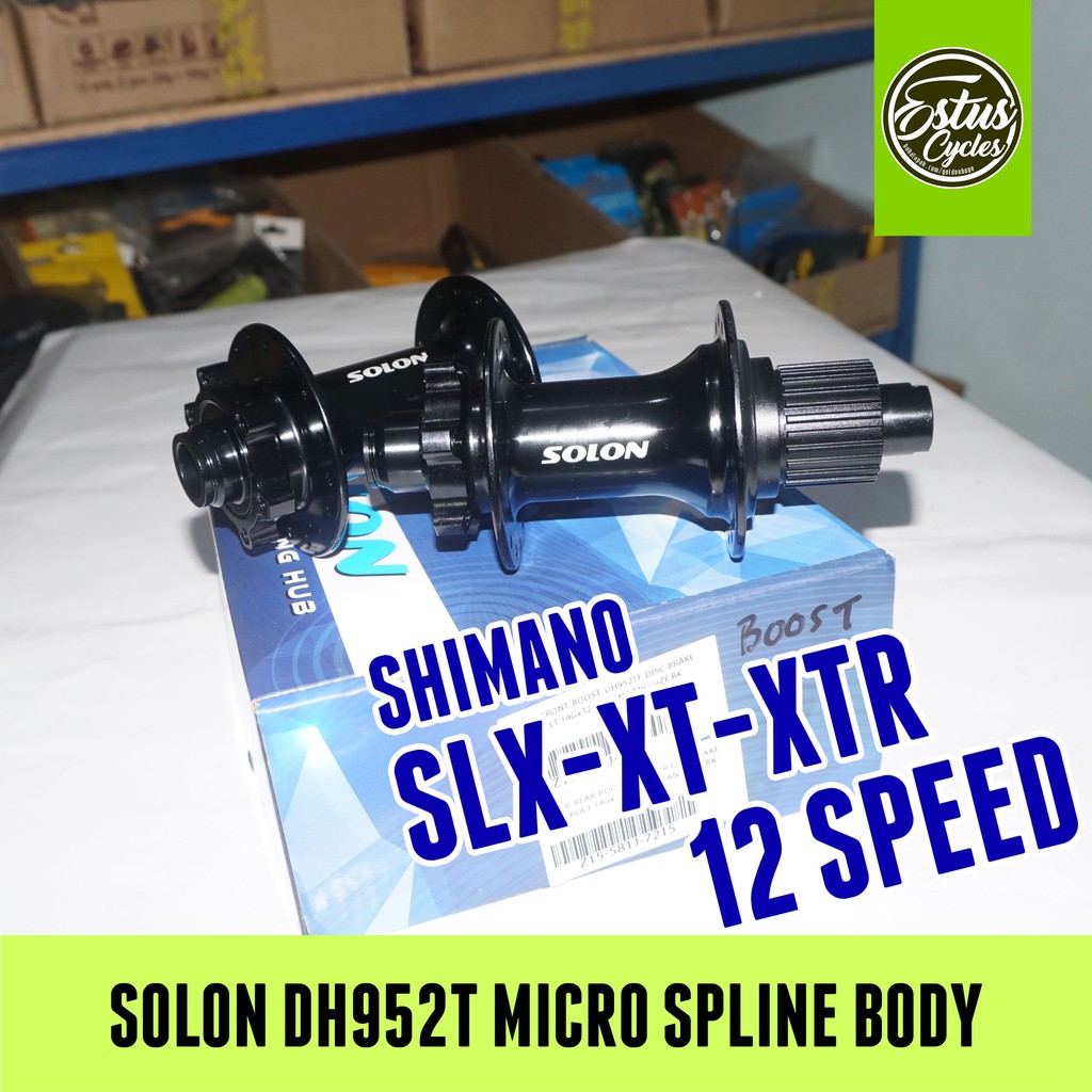 Hub Freehub Sepeda Solon Microspline Boost TA 15x110 TA 12x148 Estus Cycles