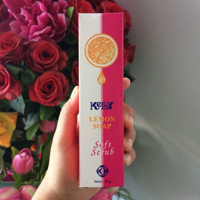 Kelly lemon soap soft scrub 75gr