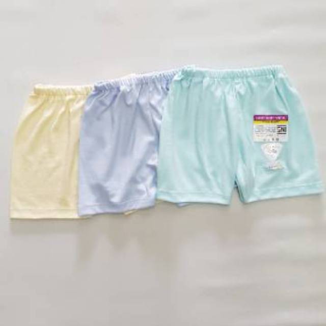 Libby celana pendek warna S M L 3pcs