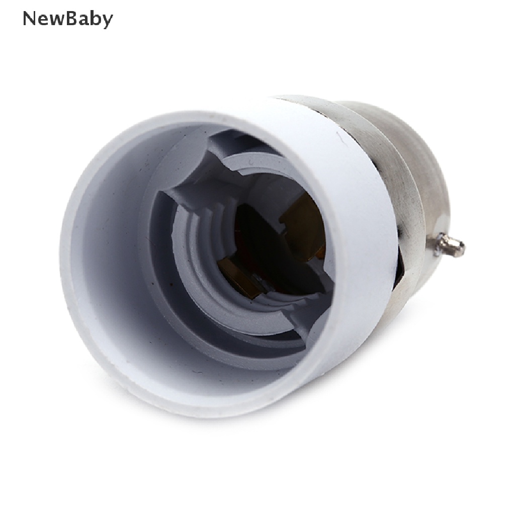 Newbaby Adapter Konverter Fitting Lampu Bohlam B22 Ke E14