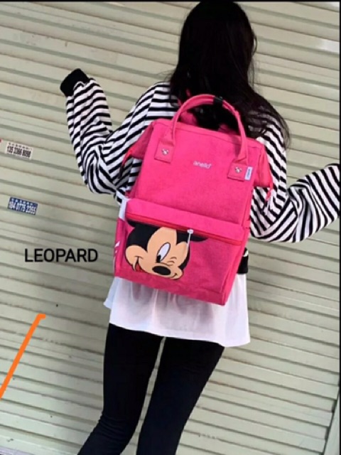 Mickey anello ransel anak perempuan tas mickey mouse ransel mickey Tas anello backpack anello mickey