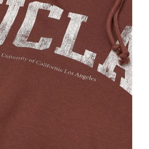 ✤ Hoodie Crop Ucla | hoodie oversize wanita size L.XL | bahan fleece halus dan tebal LD 115 cm ➻