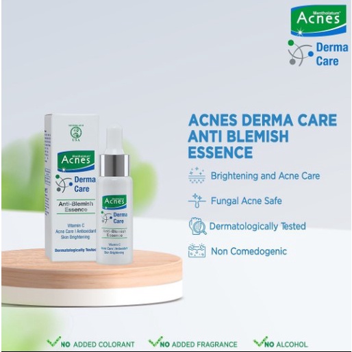 BPOM ACNES DERMA CARE ANTI BLEMISH ESSENCE 20ML / GENTLE CLEANSER 120GR / SYE