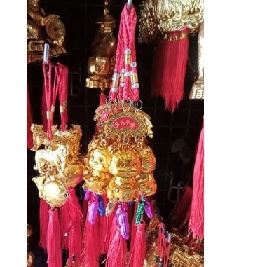 gantungan imlek macan 2022/gantungan shio macan/gantungan pohon imlek