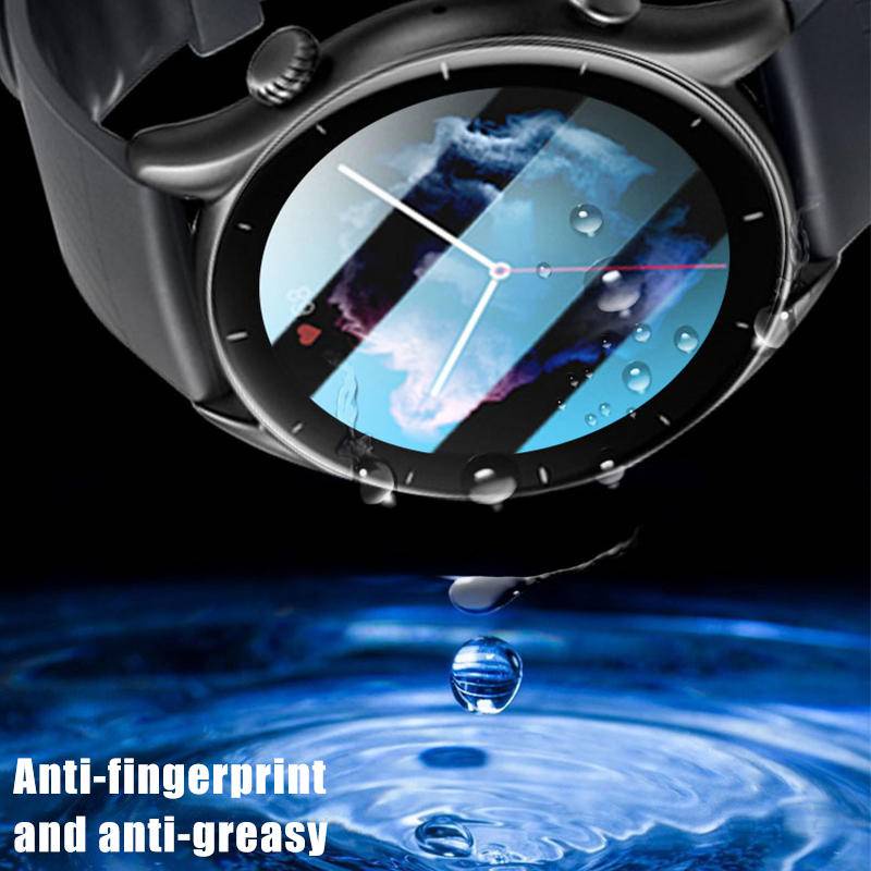 Film Pelindung Layar Hydrogel HD Anti Blu-ray / Gores Untuk Huami Amazfit GTR 3 Pro Amazfit GTS 3