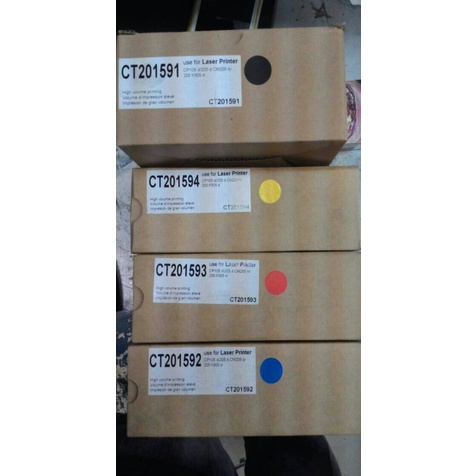 Cuci gudang  Toner Fuji Xerox DocuPrint Cp 105b CP205d CM205 b Multi aura
