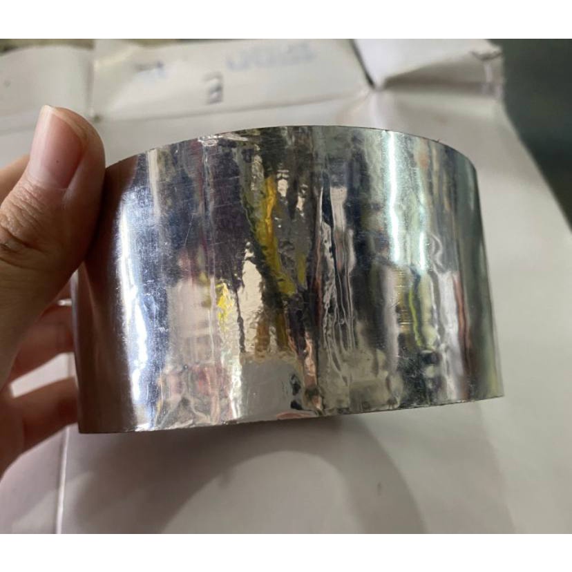 LEM ALUMINIUM FOIL LEM SENG 2” INCH ISOLASI ALUMINIUM LAKBAN ALUMINI