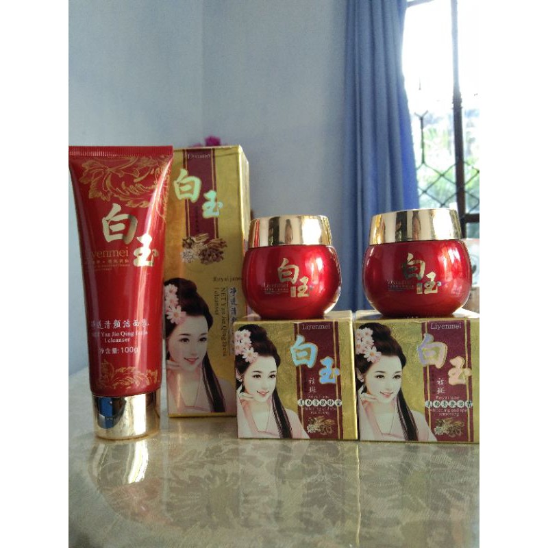 Paket Cream Royal Jane (Cream Siang + Cream Malam + Facial Foam)