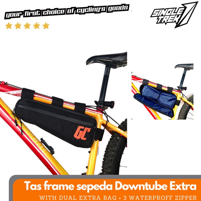 Tas Frame DownTube Sepeda Cycle Cross Sepeda Gunung MTB - Tas Downtube