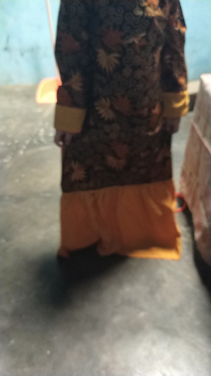 Termurah Bisa Couple / Meisya Style- Gamis Batik / Batik Rempel / Batik Couple