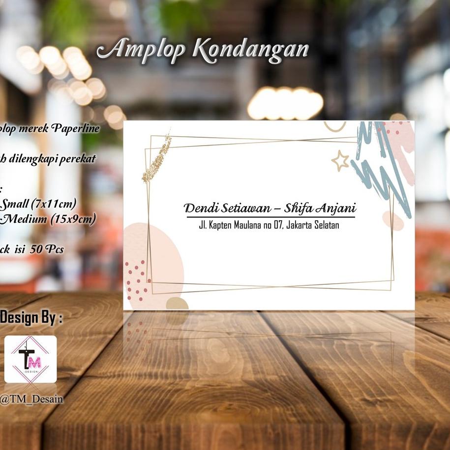 

⸨PuY♜⸩ ⭐️ Kode C76 - Amplop Kondangan / Amplop Printing / Amplop Desain -TM_Desain @50pcs //Promo mingguan