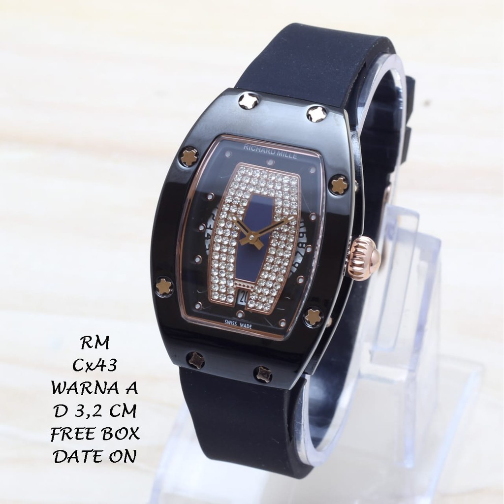 JAM TANGAN WANITA / JAM TANGAN CEWEK / JAM TANGAN MURAH / JAM RM SUPER CX43