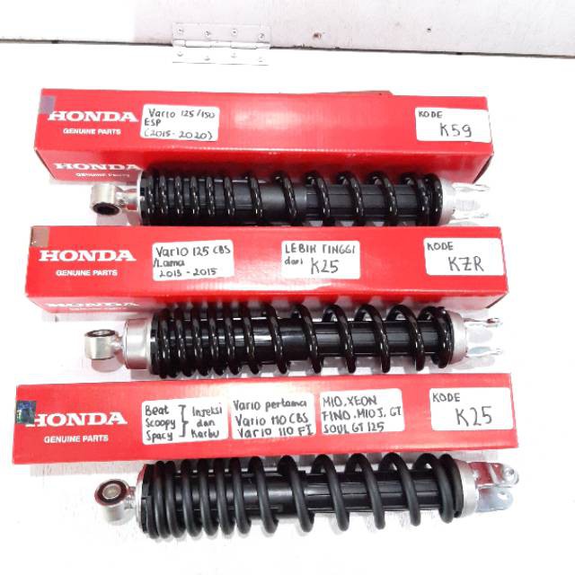 Shockbreaker BEAT KARBU FIVARIO 125 Techno 125 led  vario 150 led HONDA ORIGINAL belakang ORI