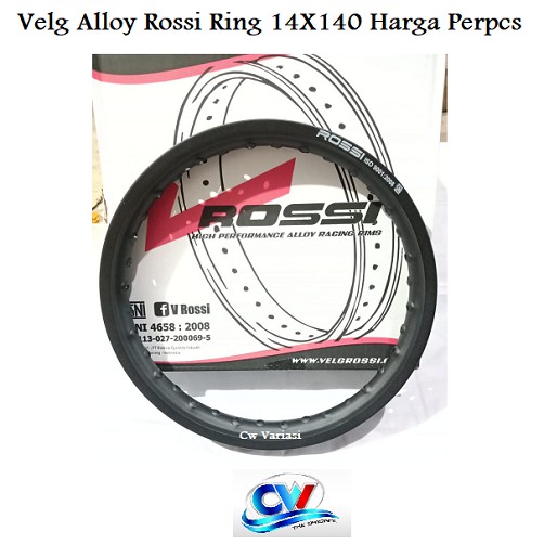 Velg Alloy Rossi Ring 14X140 Harga Perpcs