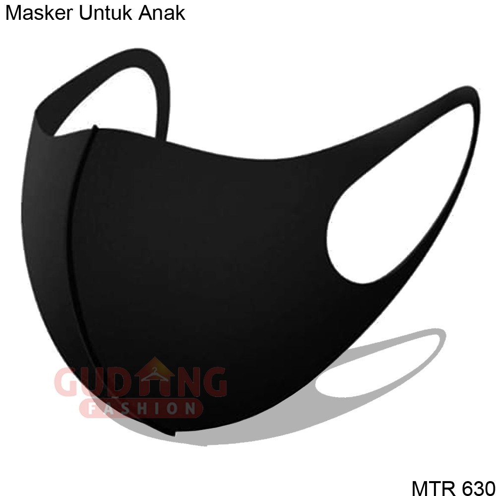 Masker Untuk Anak Kecil Kain Scuba Polos - MTR 630