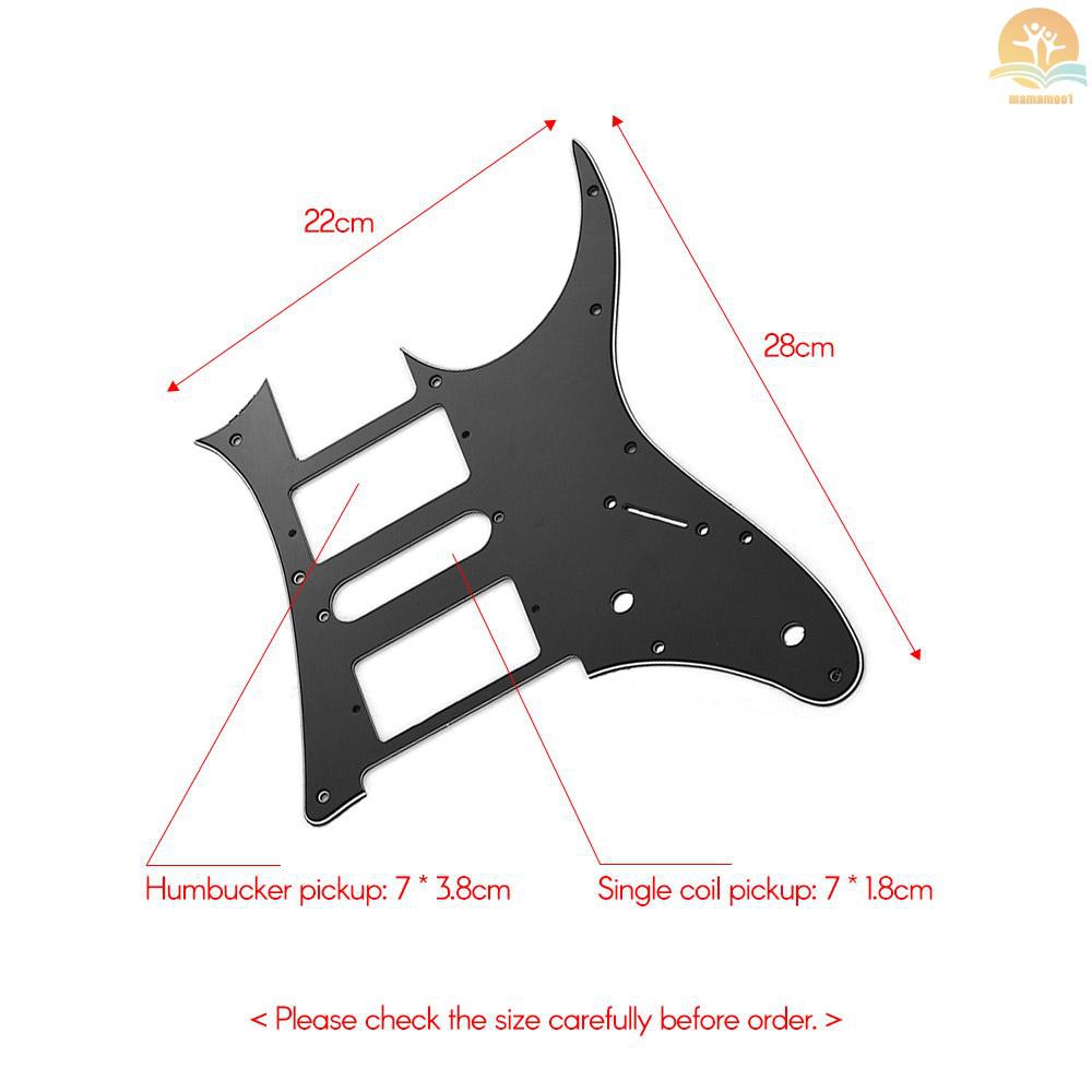 Pickguard Scratch Pengganti Bahan Pvc Warna Kuning Mutiara 3 Lapis Untuk Ibanez G250 Gitar Elektrik