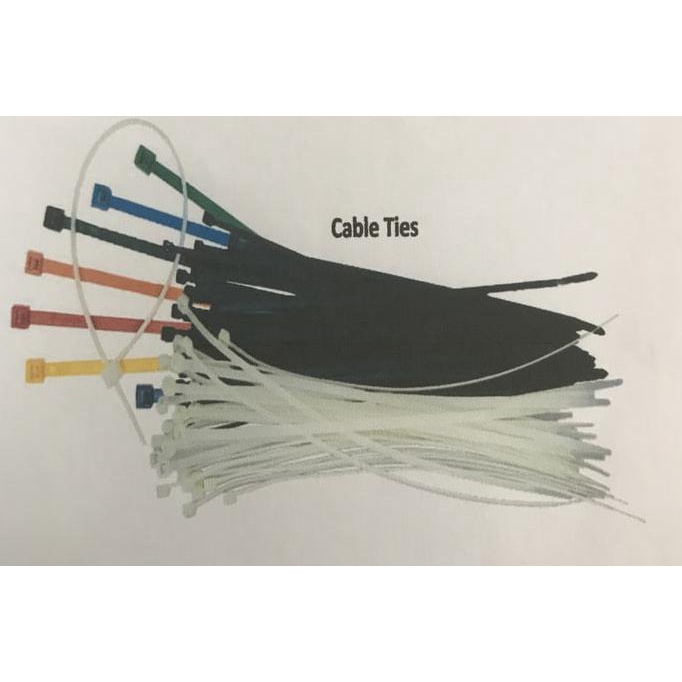 

BARU! Cable Ties 50cm x 7.6 Hitam / Putih /Kabel Tis / Cable Tis /Ikat Kabel