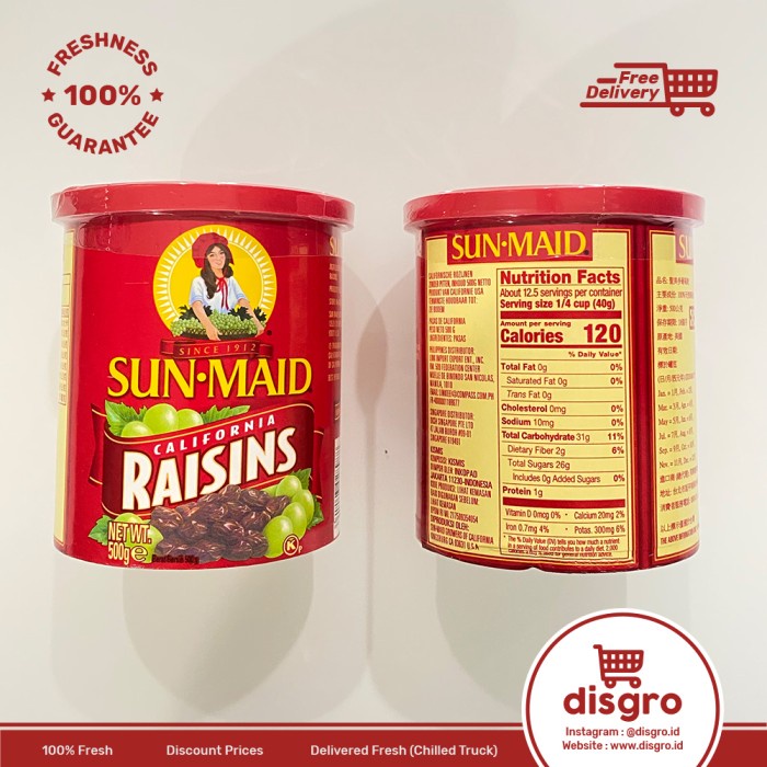 

DISKON HARGA Sun Maid Raisin 500 gr kismis kering AR068