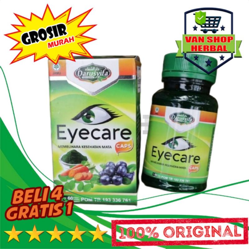 EYECARE CAPS ASLI OBAT MATA KATARAK RABUN MINUS PLUS SILINDER KAPSUL HERBAL SOFTGEL ORIGINAL