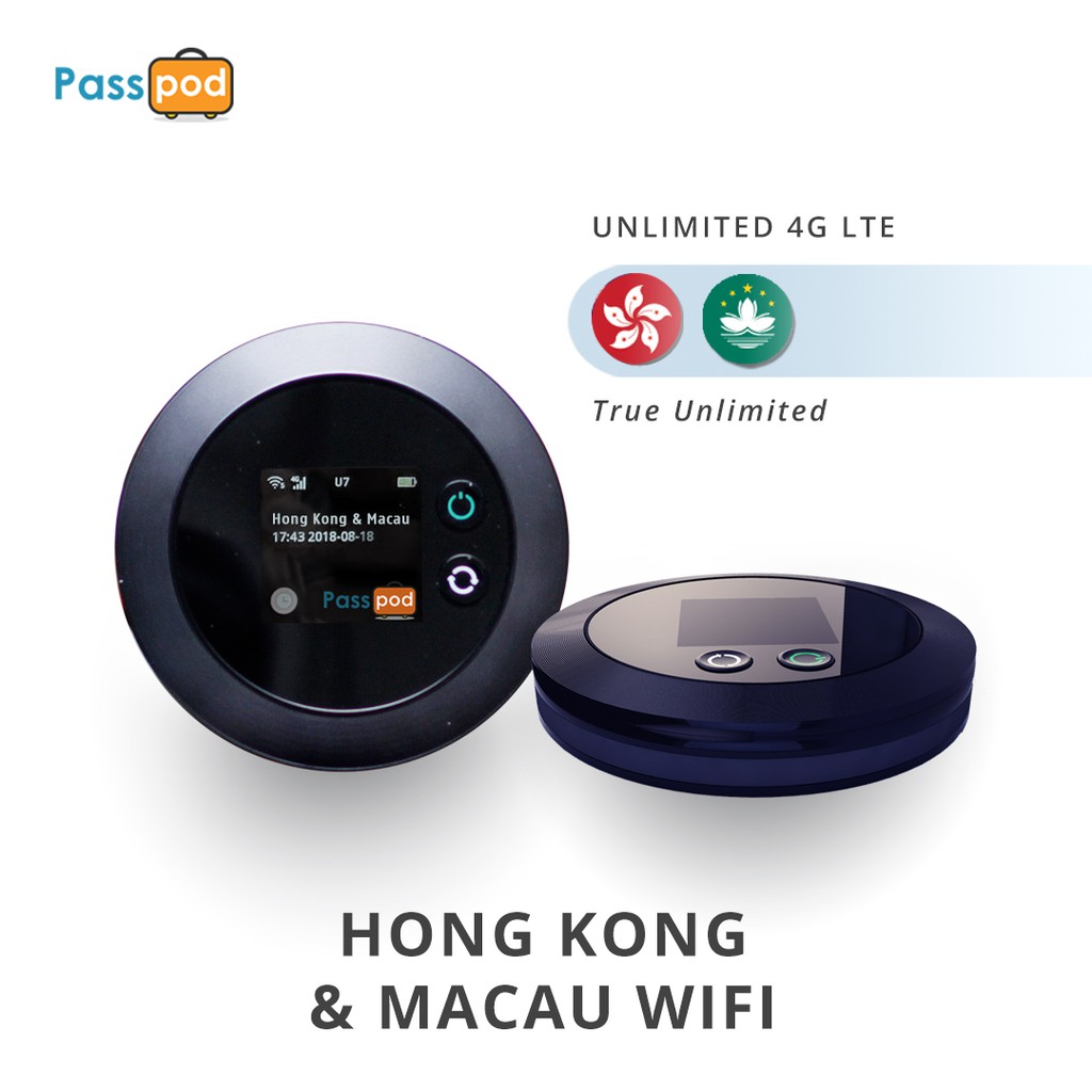 Jual Passpod Data Travel Modem Wifi Hongkong & Macao Unlimited - Hong Kong  & Macau Indonesia|Shopee Indonesia