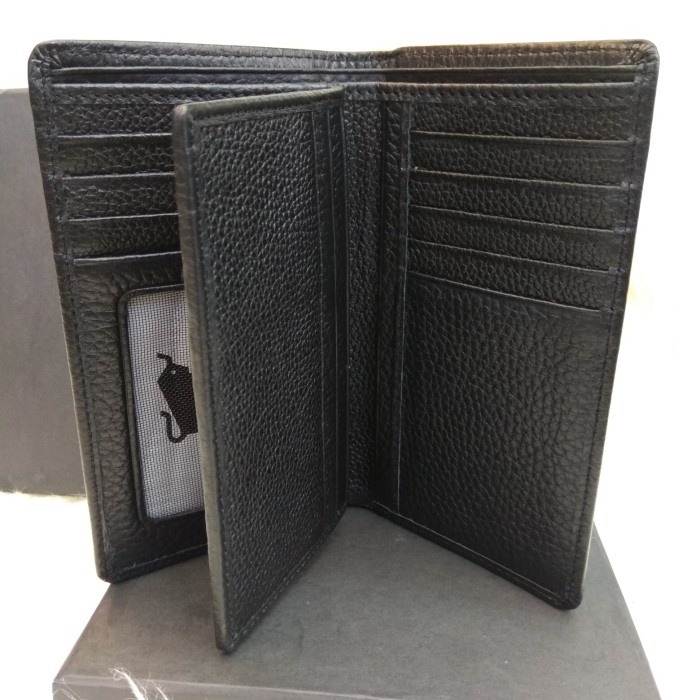 Dompet pria 3/4 braun buffel kulit asli