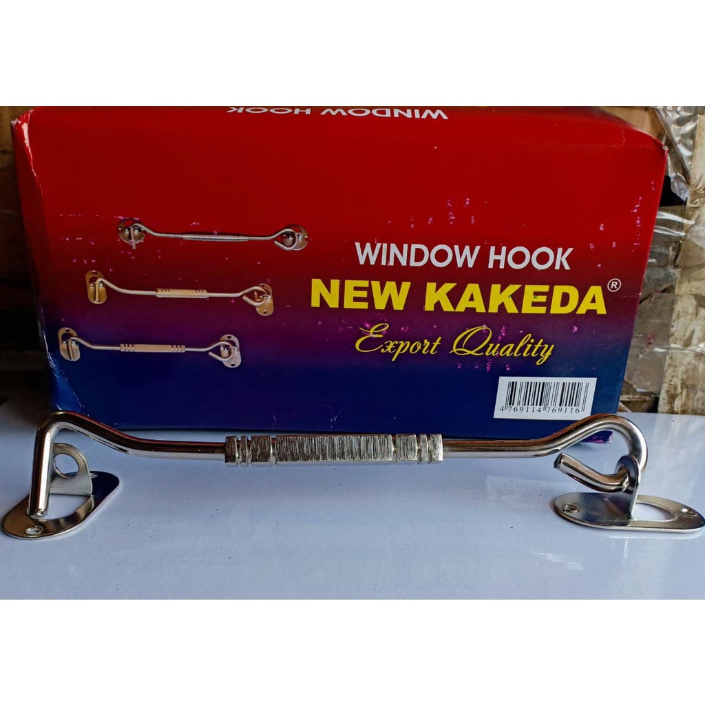 Hak Angin Stainless 8 Inch | Cantolan Penahan Jendela | Pengait Window