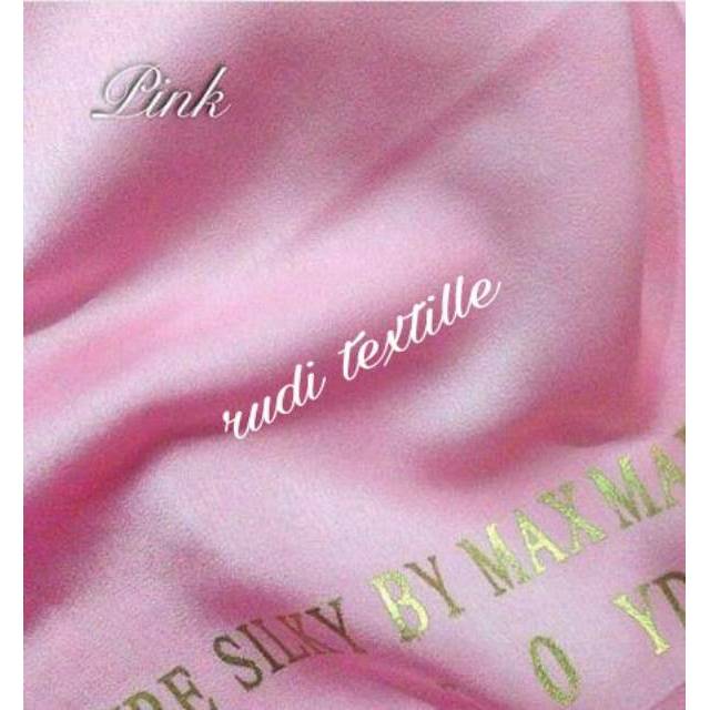 PROMOKain silk maxmara premium polos/bahan gamis & maxidress