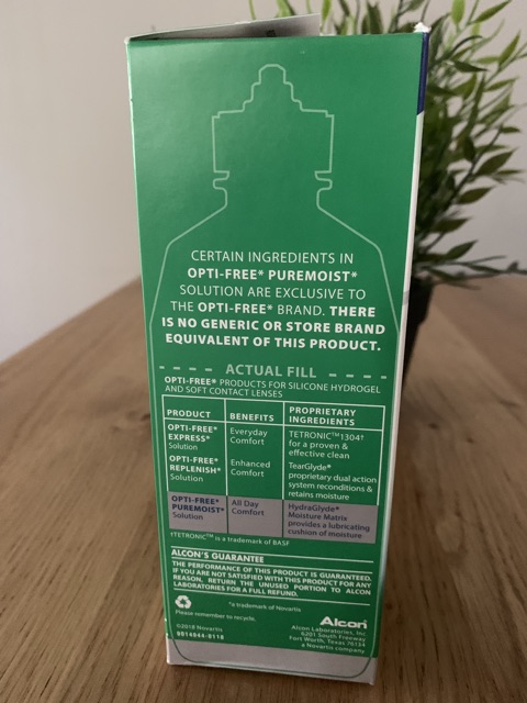 Opti free pure moist 300ml