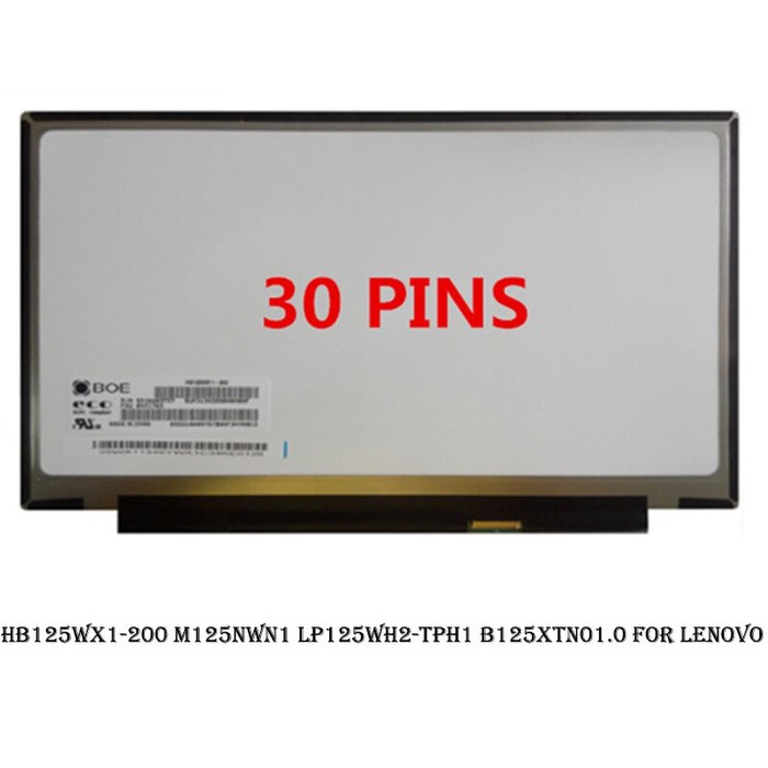 LED LCD LAPTOP LE X240 B125XTN01