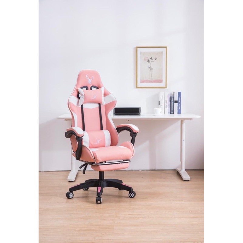 GAMING CHAIR SAGE SG-168 WITH FOOTREST KURSI GAMING