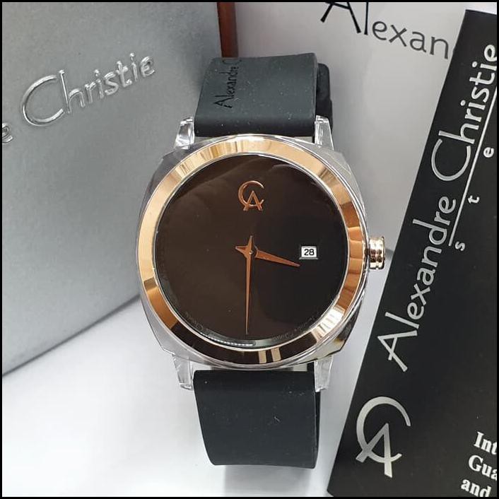 Jam Tangan Wanita Alexandre Christie Ac 2763 Ld Ltrba Kulit