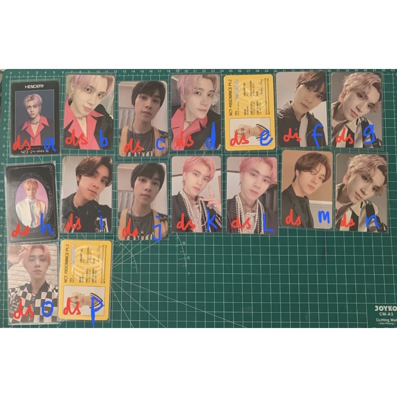 pc hendery sg sg21 bene 11st nct wayv resonance yb id ac atw kihno totm awaken kick back