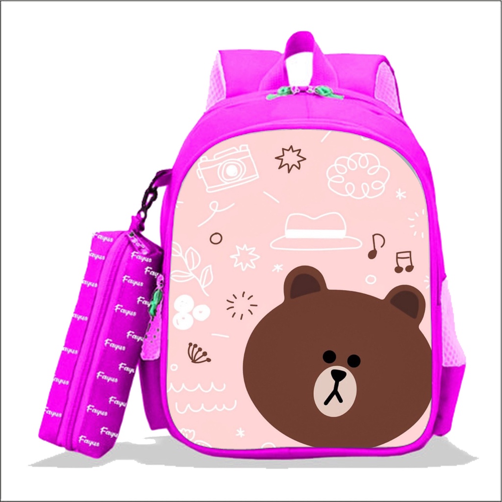 Tas Sekolah Anak perempua- Tas ransel Anak wanita - ransel anak Sekolah terbaru - Tas ransel sekolah terkini