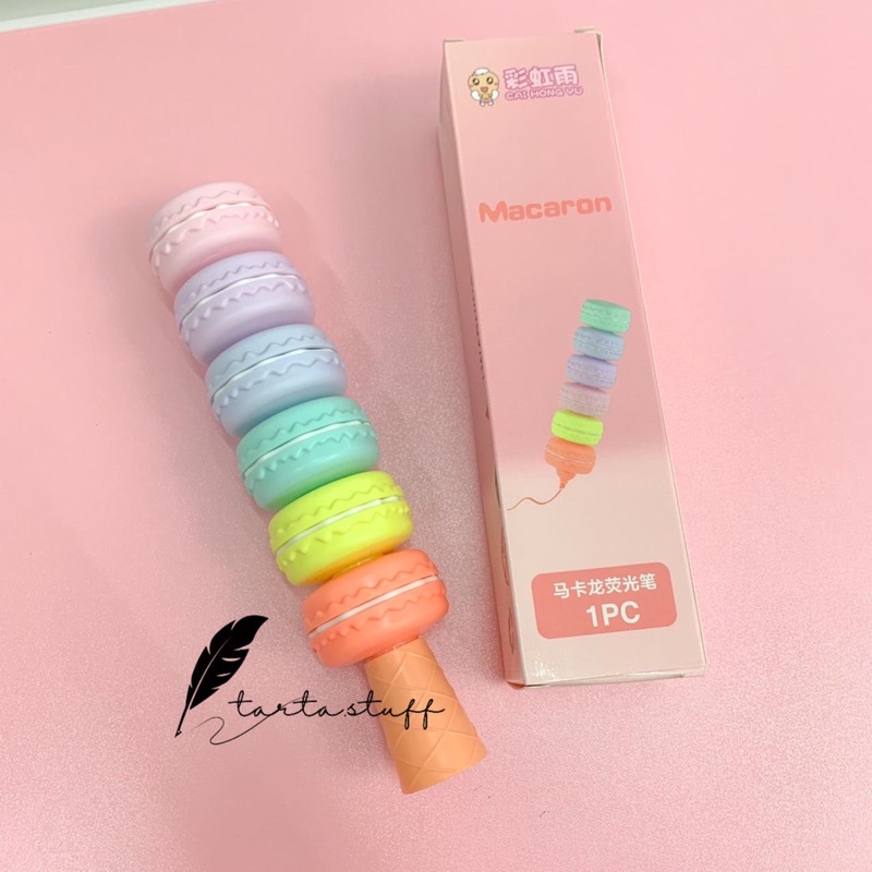 

STABILO MACARON ISI 6 WARNA LUCU IMPORT BERKUALITAS WARNA CERAH