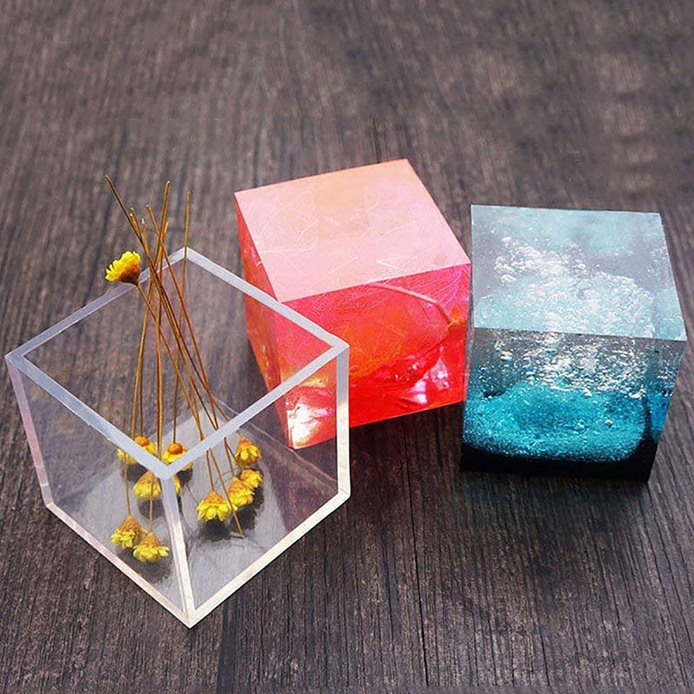 SUYOU DIY Craft Transparent UV Epoxy Crystal Pendant Resin Mold