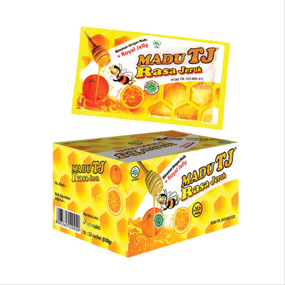 

MADU TJ SACHET BOX ISI 12 SACHET