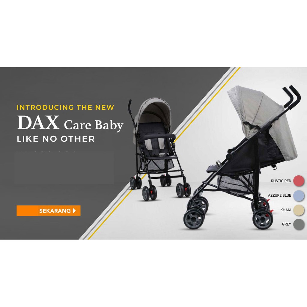 review stroller dax care