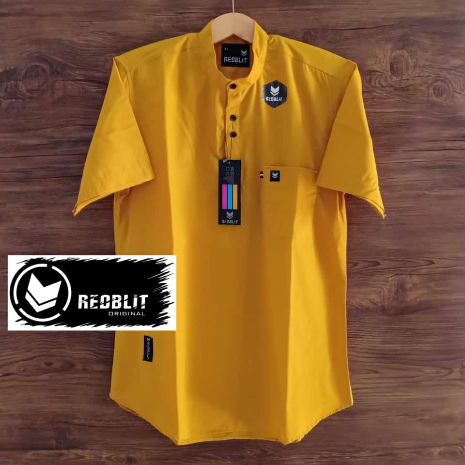 Bisa COD Baju Koko Pria Lengan Pendek Terbaru Batik Bordir Ukuran Dewasa Baju Koko Habaib Putih Polo