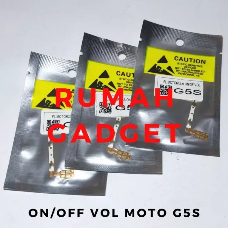 FLEXIBLE TOMBOL ON OFF VOLUME MOTOROLA G5S