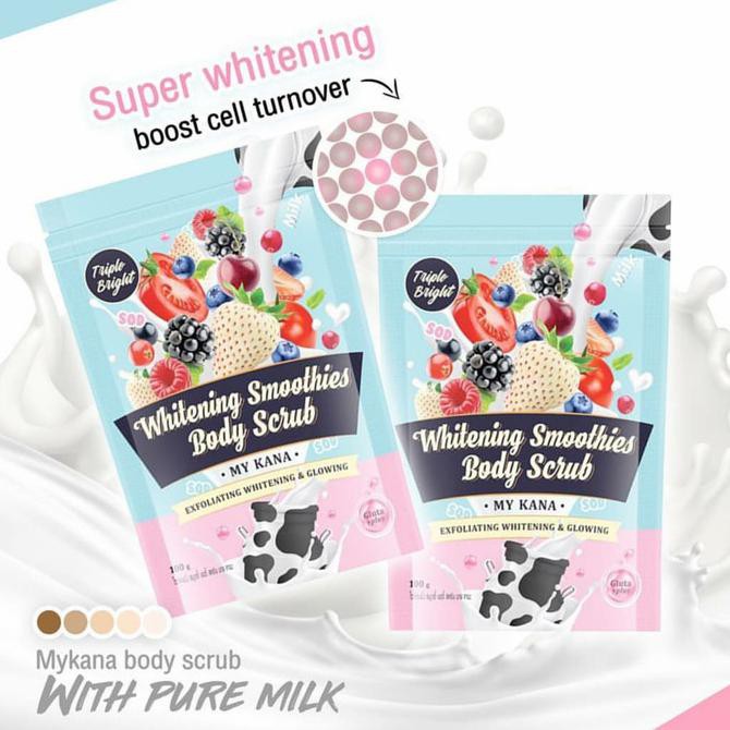 Big Sale Whitening Smoothies Body Scrub By My Kana Terbaik