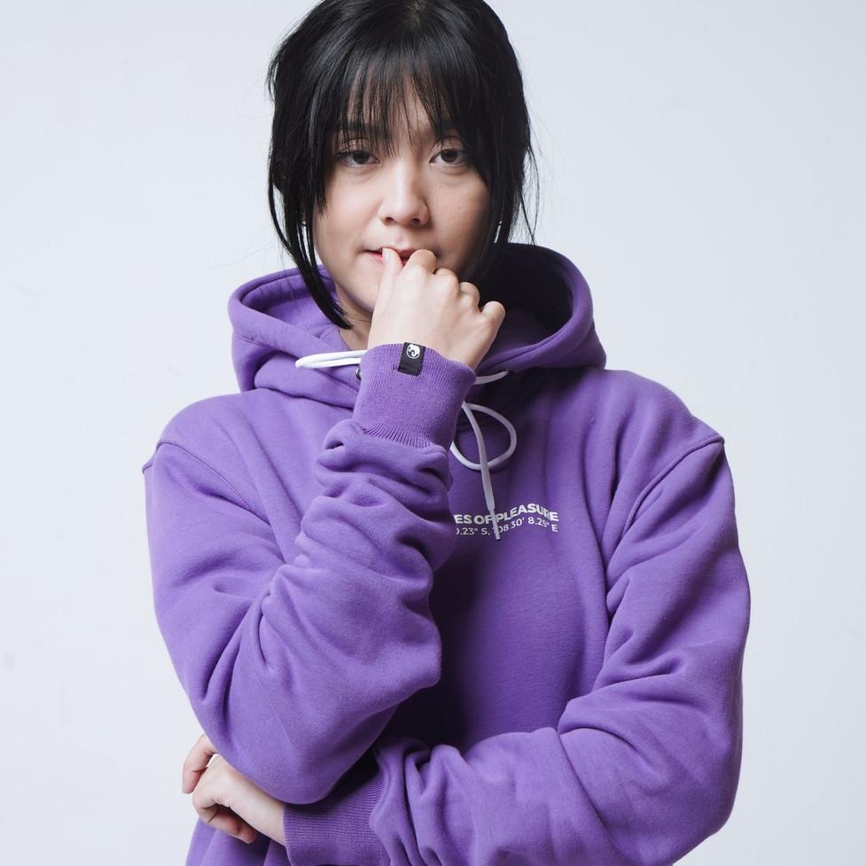 GVFI Pullover Hoodie Echolocation Purple Sweater Ungu ▪ CKW.146098
