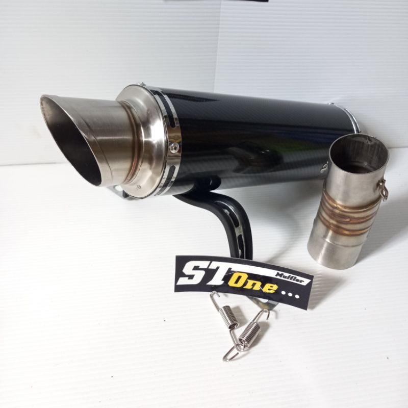 Slip on knalpot racing leovince Ninja250 Ninja250Fi Ninja2018