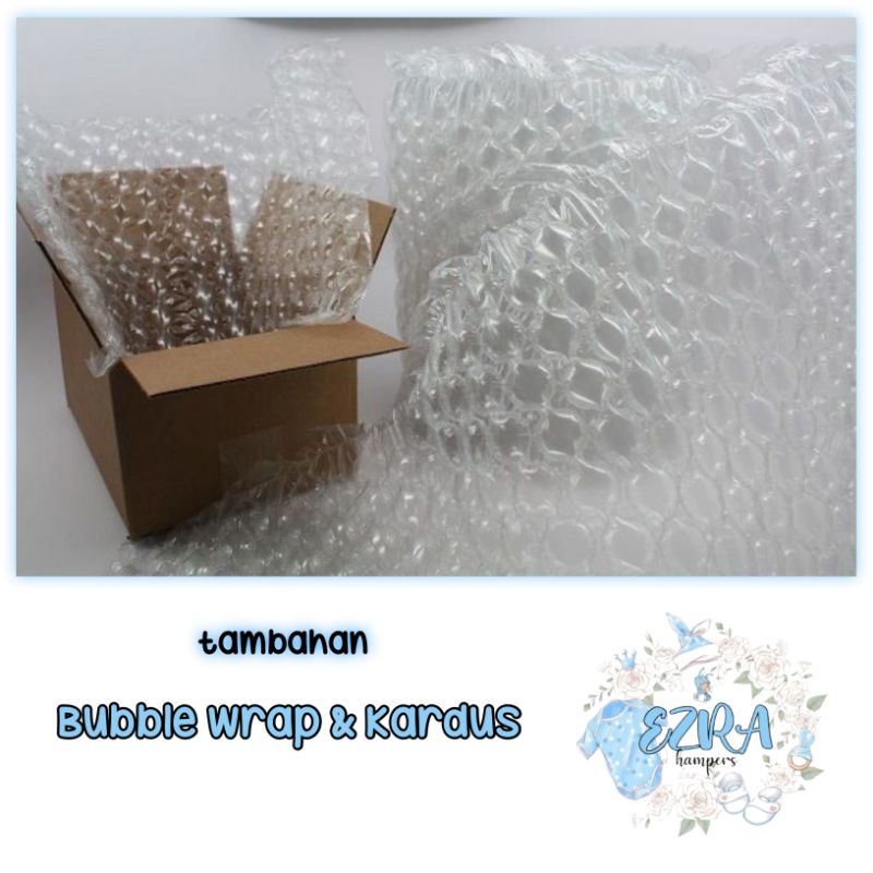 

EZRA GALLERY | Tambahan Packing | Bubble Wrap & Kardus