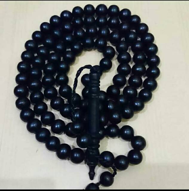 Tasbih galih kelor hitam