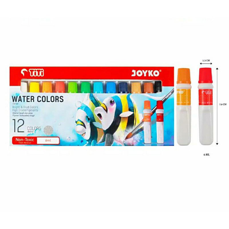 Cat Air Titi 12 Warna